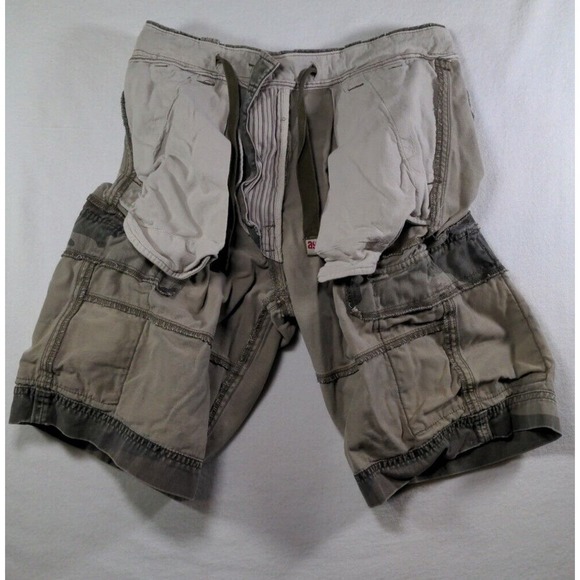 Abercrombie Reg. U.S. Trademark Youth Camo Cargo Shorts Size 12 - Picture 13 of 14
